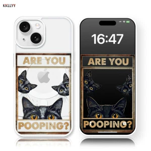 Magnetic Phone Case For iPhone16 15 14 13 12 11Pro Max XS ShockproofThree cats - Picture 1 of 14
