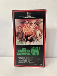 The Bridge on the River Kwai (VHS, 1985) Color, Columbia Pictures Vintage - Picture 1 of 5