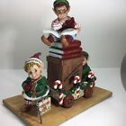 The Danbury Mint “Junior Partners” Elves Figurine CPA/Accounting Holiday
