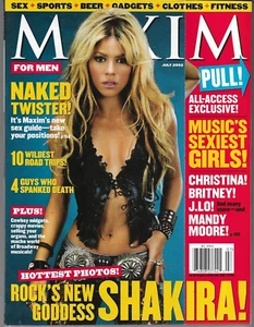 SHAKIRA - MAXIM Magazin Juli 2002 - BRANDNEU - kein Etikett - Bild 1 von 1