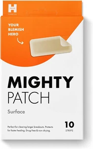 Hero Cosmetics MIGHTY PATCH Oberfläche - 10 Streifen - Hydrokolloid große Akne Pickel - Bild 1 von 2