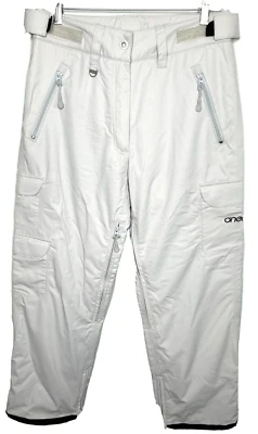 Pantalones para mujer O'Neill Explorer Series esquí nieve snowboard talla mediana blanco roto Foto 1 de 4