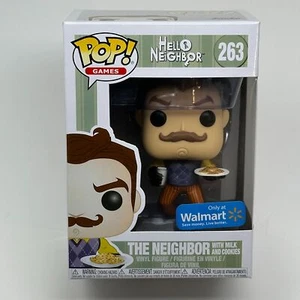 Funko Pop Hola Vecino con Leche y Galletas Exclusivo Walmart 263 ALTA CALIDAD - Imagen 1 de 7