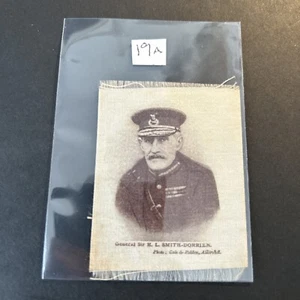 Silk Phillips BDV Great War Leaders Sepia on White 70x50mm 1914 - Picture 1 of 2