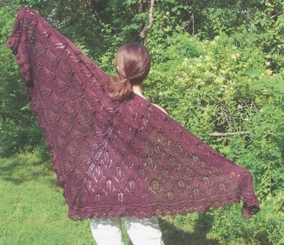 Firefly Shawl - Alpaca Yarn Company Knitting Pattern PT-123 - Pattern Only - Image 1 of 3