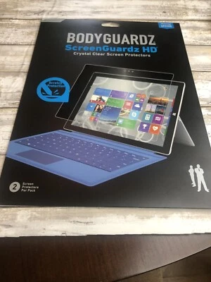 New BodyGuardz ScreenGuardz HD Clear Screen Protector for Microsoft Surface 3 - Image 1 of 2