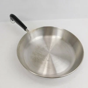 Revere Ware 9" Skillet Tri-Ply Disc Bottom Stainless Steel 108 S Indonesia - Picture 1 of 12