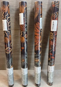 HAOK HOME 93291 Wallpaper Peel Stick 17.7"x9.8' Boho Brown Tones NEW 4 rolls - Picture 1 of 7