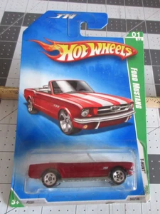 Ford Mustang 2009 convertible Treasure Hunt #1/12 Hot Wheels '65 - Imagen 1 de 5