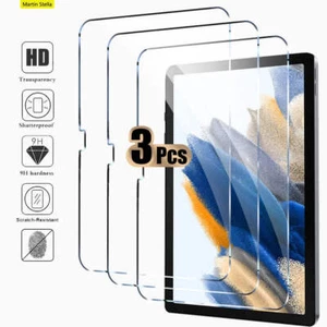 9H Screen Protector Tempered Glass for Samsung Galaxy Tab S6 Lite S7 Fe S9 Plus - Picture 1 of 15