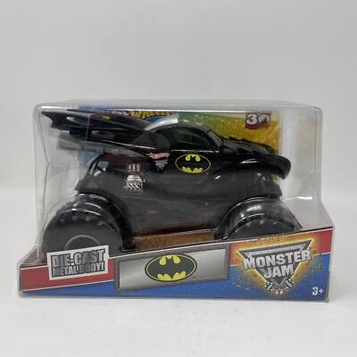 Hot Wheels Monster Jam DC Batman Die Cast Metal Body Grave Digger 30th  - Image 1 of 4
