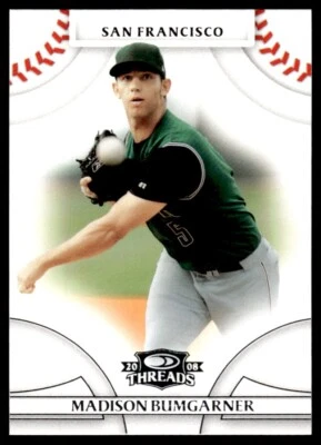 2008 Donruss Threads Madison Bumgarner San Francisco Giants #91 R76 - Image 1 of 2