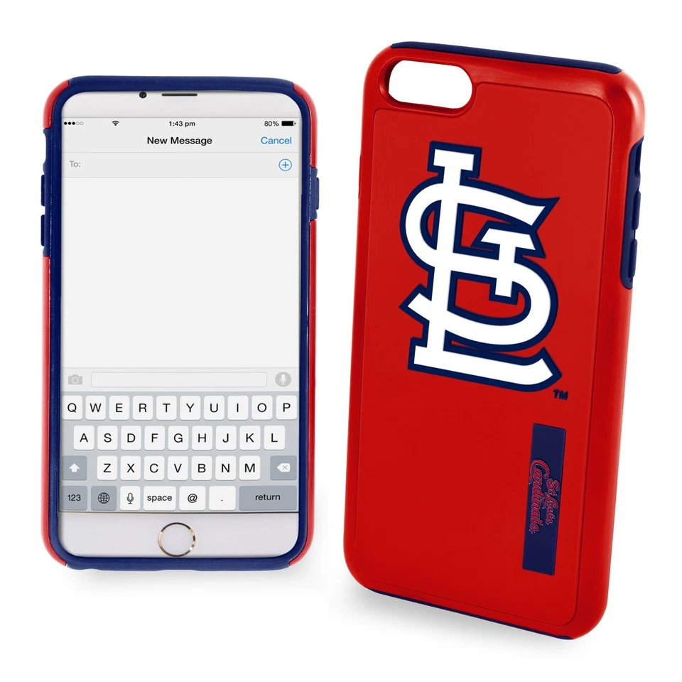 Funda híbrida FOCO St. Louis Cardinals para iPhone 6 Plus, 6S Plus (5,5") Foto 1 de 1