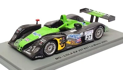 Spark 1/43 Scale SCMG06 - MG Lola EX 257 #27 Le Mans 2002 - Green/Grey - Image 1 of 4
