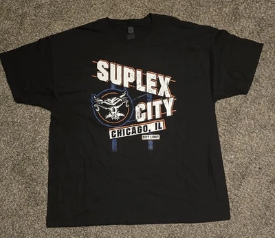 WWE Brock Lesnar Suplex City Chicago I Was There Shirt 2XL wrestling WWE AEW ROH - Image 1 of 3