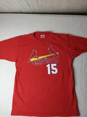Camiseta deportiva vintage de los Cardenales de San Luis Edmonds #15, majestuosa, talla XL Foto 1 de 4