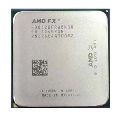 AMD FX 8120 FD8120FRW8KGU 8-Core 3.1GHz 125W Socket AM3+ CPU Processor - Image 1 of 4