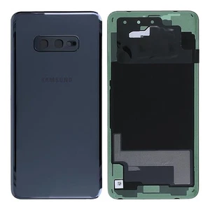 Cache Betterie Vitre Arrière Pour SAMSUNG S10e G970 NOIR avec lentille - Imagen 1 de 1