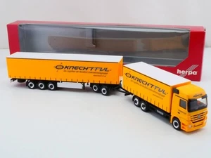 Herpa 156646 MB a-Lh 08 Actros Gigaliner Hz Knecht Tvl Mint! Boxed 1704-29-02 - Picture 1 of 4