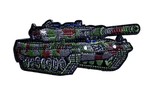 Leopard Panzer Klett Patch  Aufnäher Bundeswehr  Militär Army - Bild 1 von 3