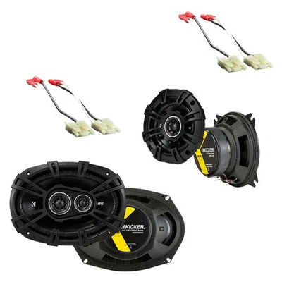 Paquete Kicker de actualización de altavoz de fábrica para Chevy Beretta 1988-1990 DSC4 DSC693 Foto 1 de 4