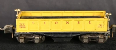 Vintage Lionel 3652 Operating Gondola Dump Car Pre-War O Guage Pressed Steel - Image 1 of 4