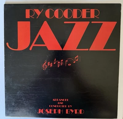 Ry Cooder - Jazz LP - WB BSK 3197 Vinyl LP EX/EX - Image 1 of 4
