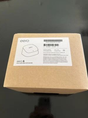 Amazon eero 6 high-speed WiFi6 mesh router | Supports speeds up to 900 Mbps - Image 1 of 4