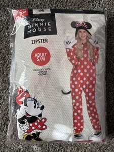 Disney Minnie Mouse Zipster S/M #574 With Gloves Halloween Costume - Picture 1 of 2