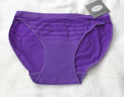 Calvin Klein Ombre Bikini size M Panty Underwear D3420 purple soft - Image 1 of 3