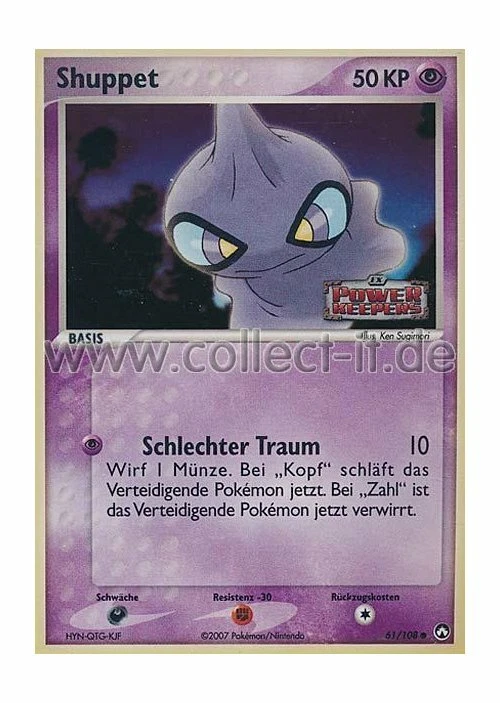 Pokemon 61/108 - Shuppet - Reverse Holo - Bild 1 von 1