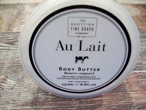 The Scottish Fine Soap Company Au Lait Body Butter  8.8 Fl Oz ea(250 ml) - Picture 1 of 3