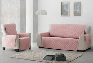Funda de Sofa Acolchada Reversible Antideslizante y sujeto, 1, 2, 3 y 4 Plazas - Imagen 1 de 6