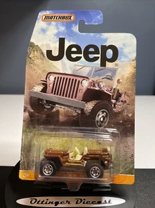 Matchbox Jeep Collection 1943 Jeep Willys 1:64 Scale  - Picture 1 of 11