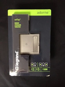 Legrand Adorne ADTP1103HM4 sofTap Dimmer Switch - 1100W - Incandescent/Halogen - Picture 1 of 2