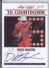 Doug Martin Rookie Rc Draft Auto Autograph Boise State Broncos College 16/16 12