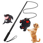 Telescopic Lure Stick Obedience Training For Dog Fun Exercise Flirt Pole.