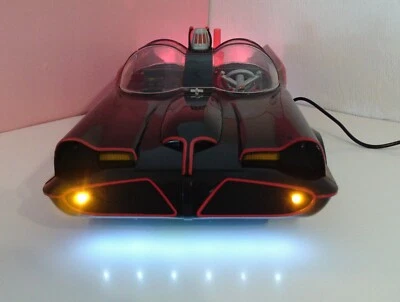 Mc Farlane Led Batmobile -- CUSTOM W/ LIGHTS AND SOUNDS OOAK -- - Image 1 of 4