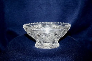 Hofbauer Byrdes Germany 4 1/4" Oval Footed Trinket TidBit DIsh Bowl Base Only - Picture 1 of 3
