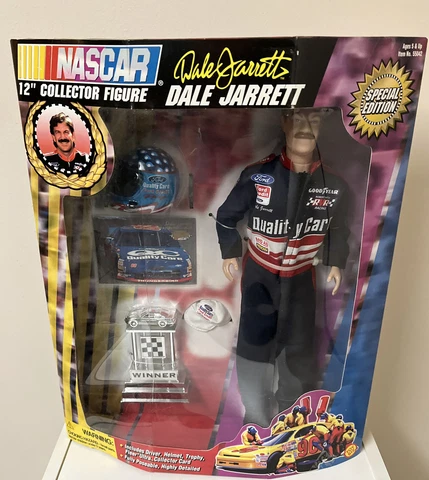 Dale Jarret, Nascar, Special Edition, 12" Collector Figure, #55042, 1997 Cover