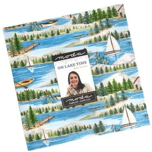 On Lake Time Layer Cake by Deb Strain for Moda Fabrics - Picture 1 of 3