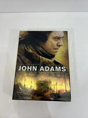 John Adams (DVD, 2008, 3-Disc Set) Complete HBO Miniseries - Image 1 of 3