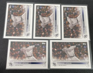 2022 Topps Series 2 #533 Luis Severino - New York Yankees lot of 5 A15 - Picture 1 of 11