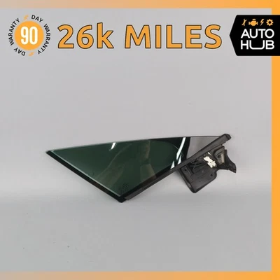 Aston Martin V8 V12 Vantage puerta delantera derecha esquina ventana vidrio OEM Foto 1 de 4