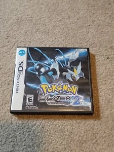 Pokemon Versione Nera 2 Nintendo DS solo custodia e manuale NO GIOCO. - Foto 1 di 7