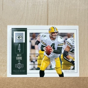 Upper Deck Piece Of History 2002 - Brett Favre #39 - Imagen 1 de 1