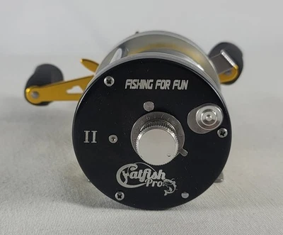 Catfish Pro Fishing For Fun Round Baitcasting Reel New In Box - Image 1 of 4