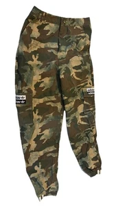 Adidas Originales Camuflados Cáñamo Pantalones de Pista Carga Joggers Rip Stop Mujeres Pequeños 🪖 - Imagen 1 de 5