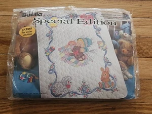 Vintage New Old Stock Bucilla Sweet Dreams Quilt Top 64874 Special Edition Baby - Picture 1 of 7