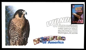 Mayfairstamps US FDC 2006 Washington DC Wonders of America Falcon First Day Cove - Picture 1 of 2
